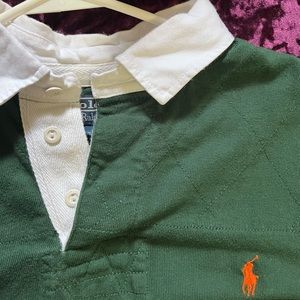 VTG Polo by Ralph Lauren Rugby jersey with Diamond stitch pattern